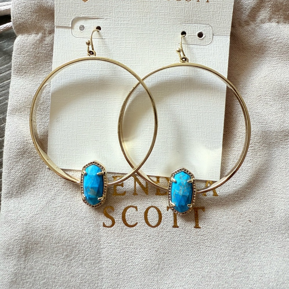 Kendra Scott Elora Hoop Earrings